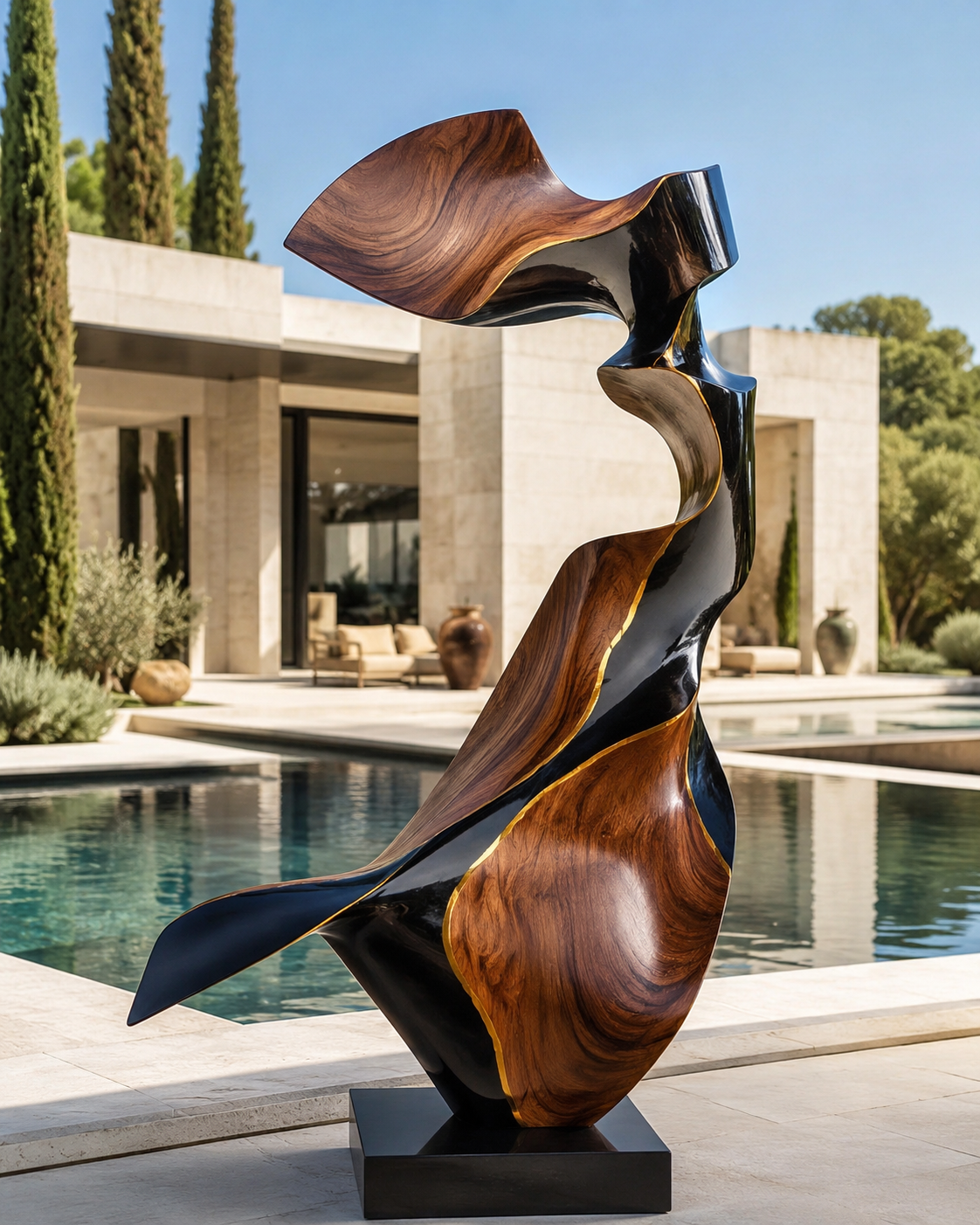 Mira Organic Table Sculpture - Design 014 - main view