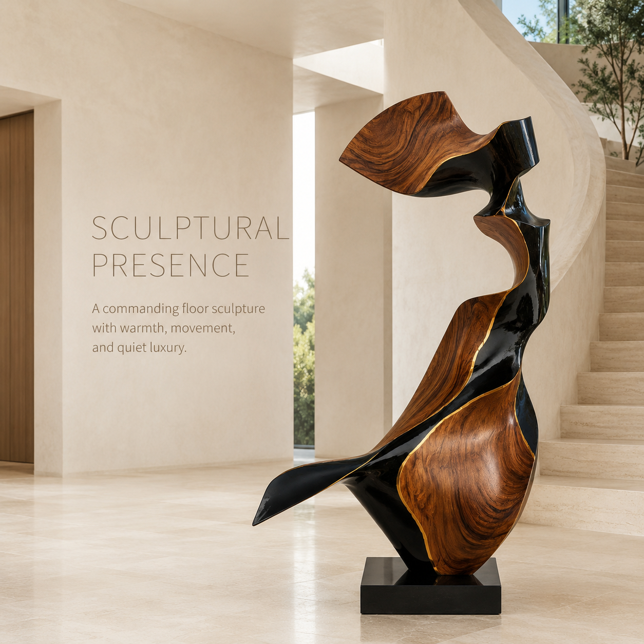 Mira Organic Table Sculpture - Design 014 - product image 02