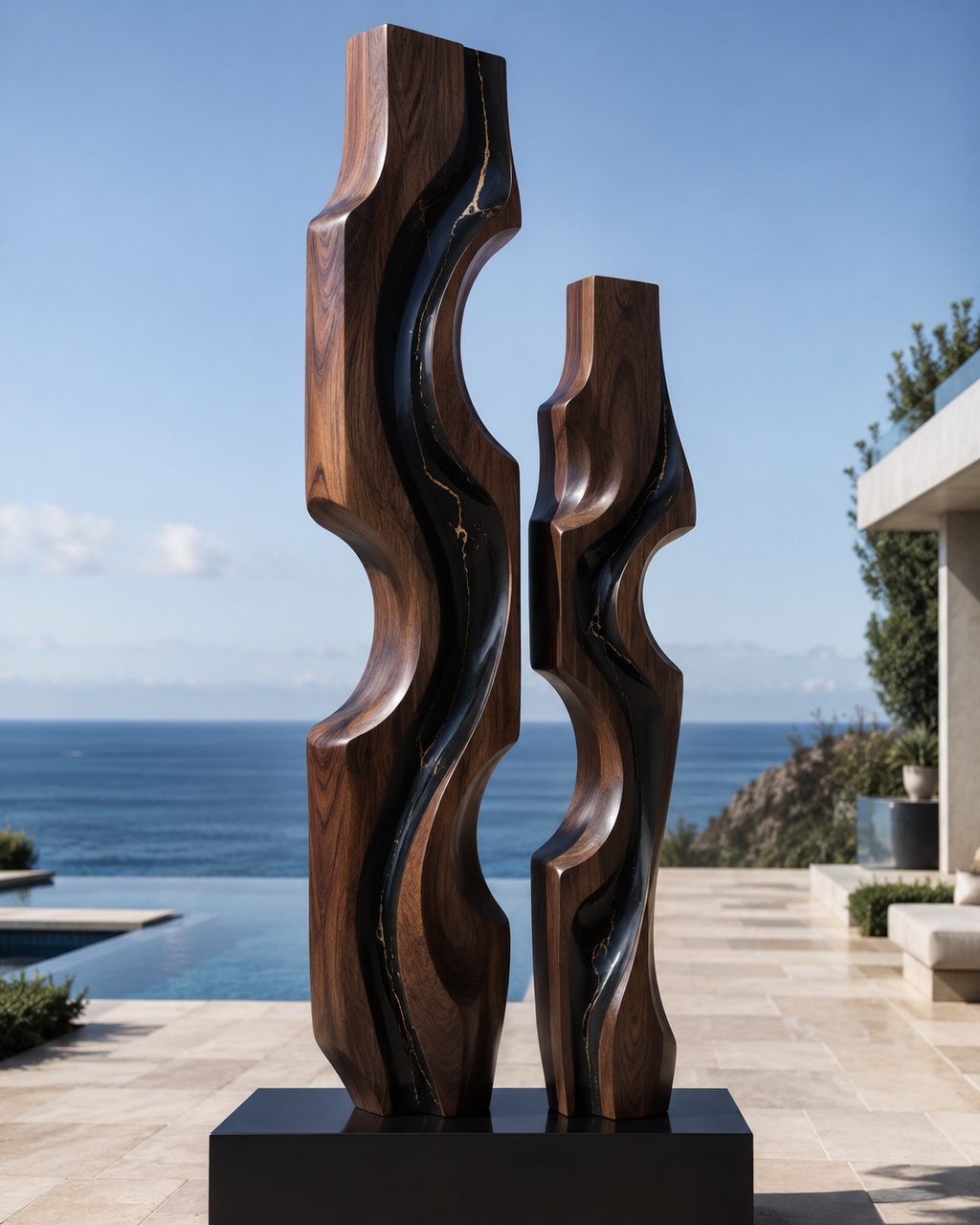 Soren Carved Abstract Sculpture - Design 016 - main view
