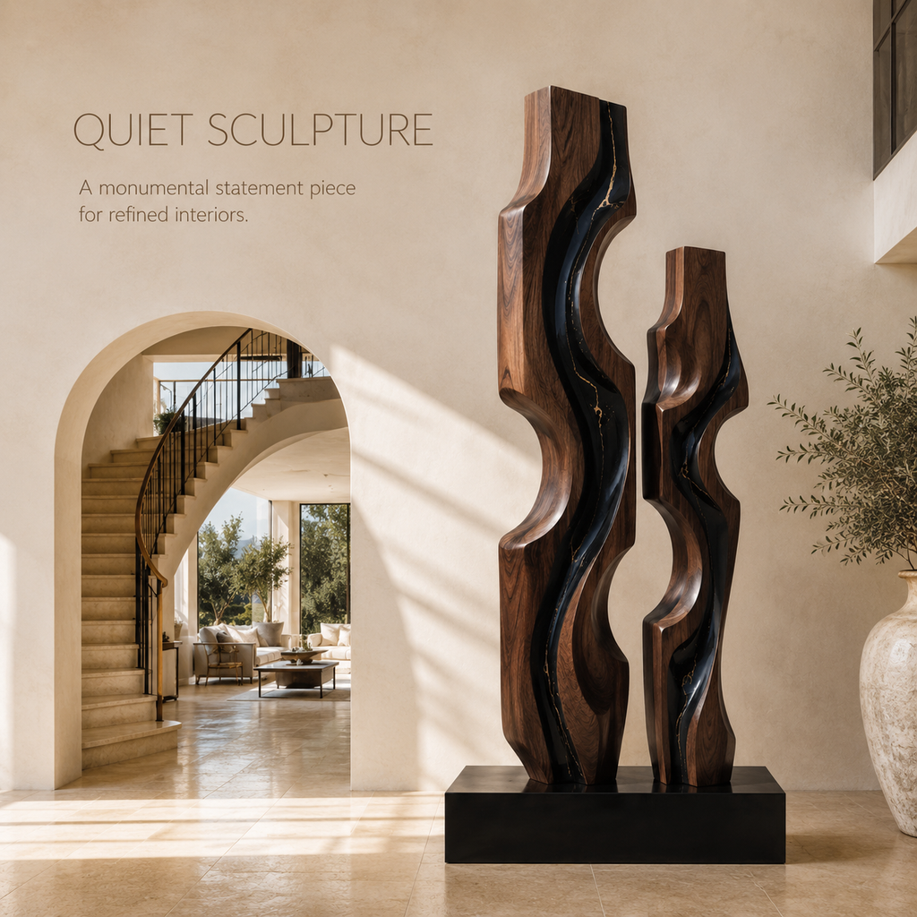 Soren Carved Abstract Sculpture - Design 016 - product image 02