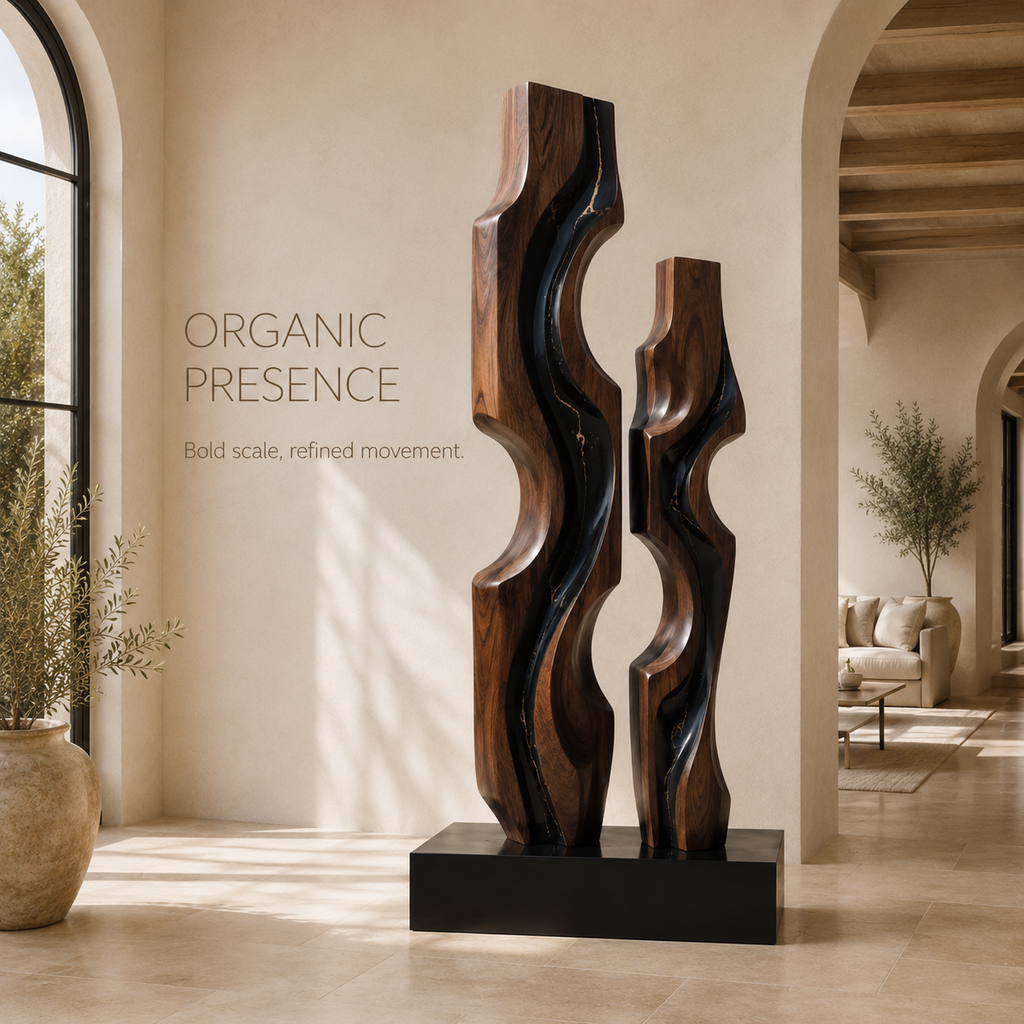 Soren Carved Abstract Sculpture - Design 016 - product image 03