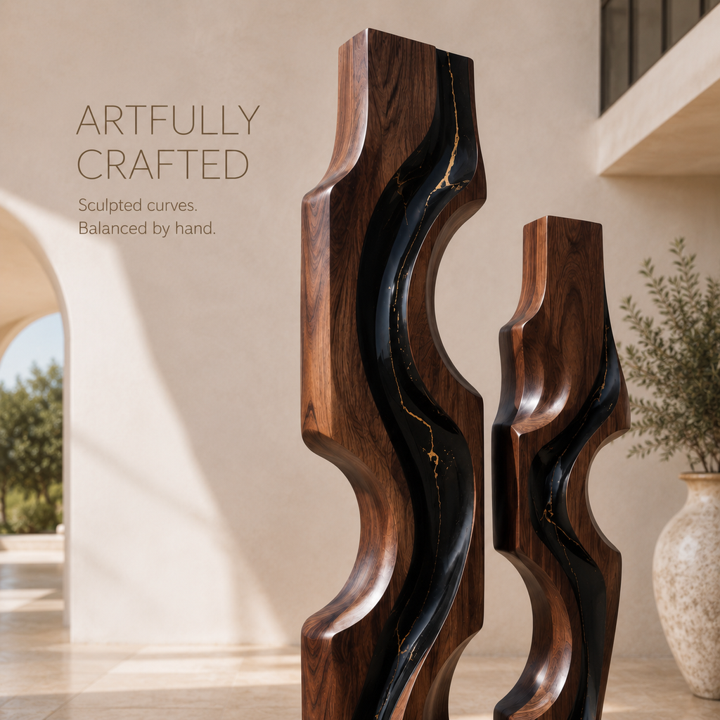 Soren Carved Abstract Sculpture - Design 016 - product image 06