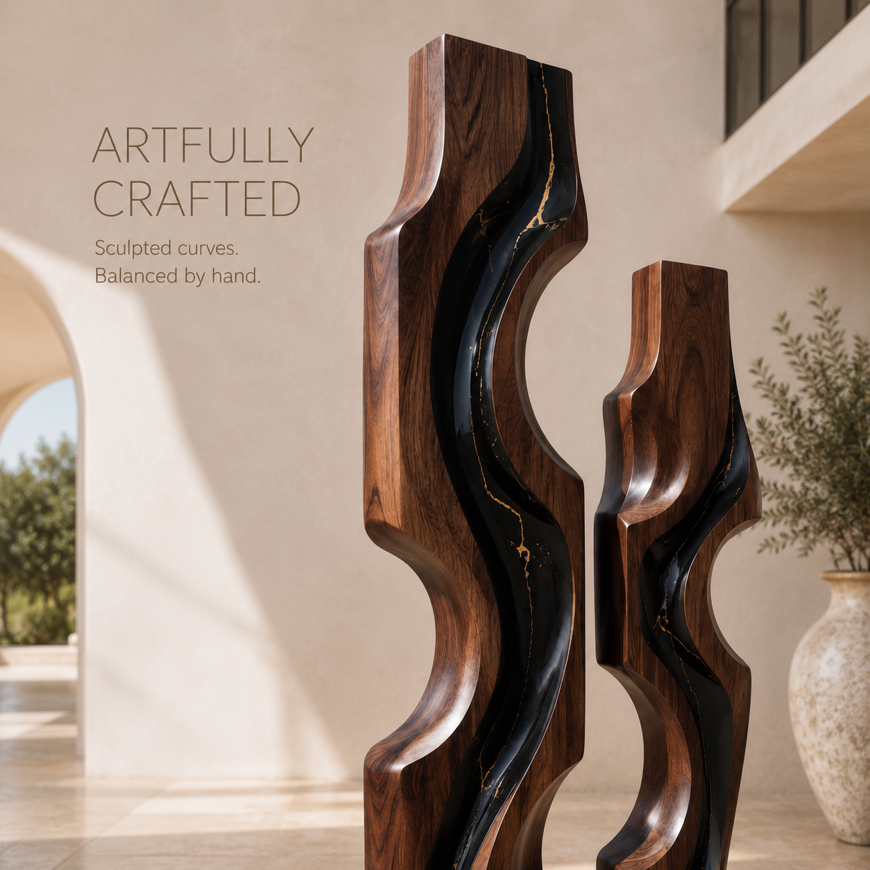 Soren Carved Abstract Sculpture - Design 016 - product image 06