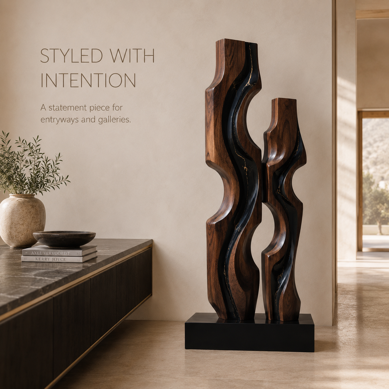 Soren Carved Abstract Sculpture - Design 016 - product image 07