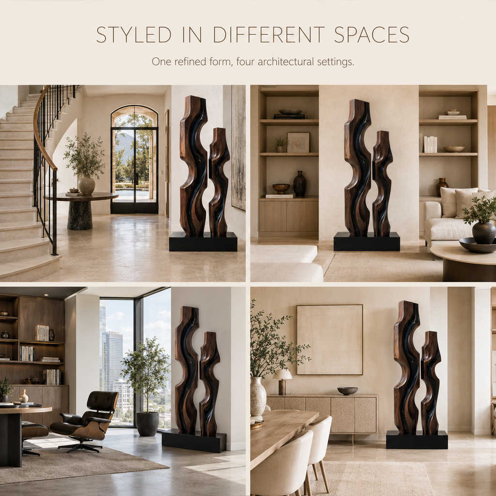 Soren Carved Abstract Sculpture - Design 016 - product image 10
