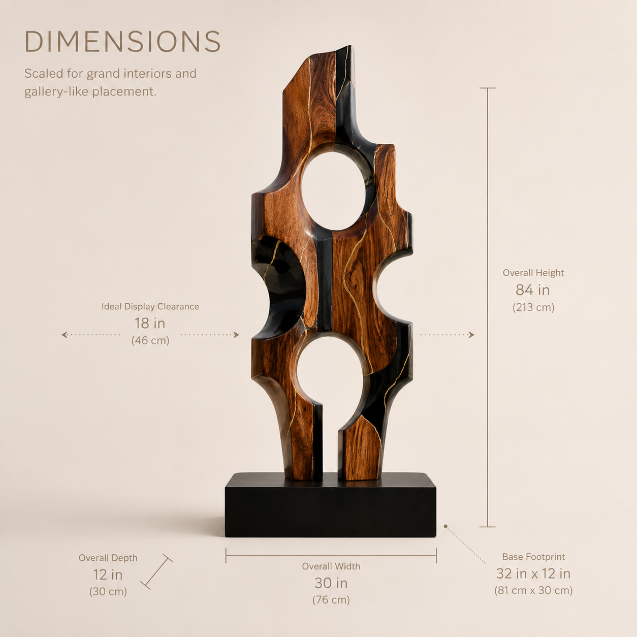 Elara Organic Form Sculpture - Design 017 - product image 08