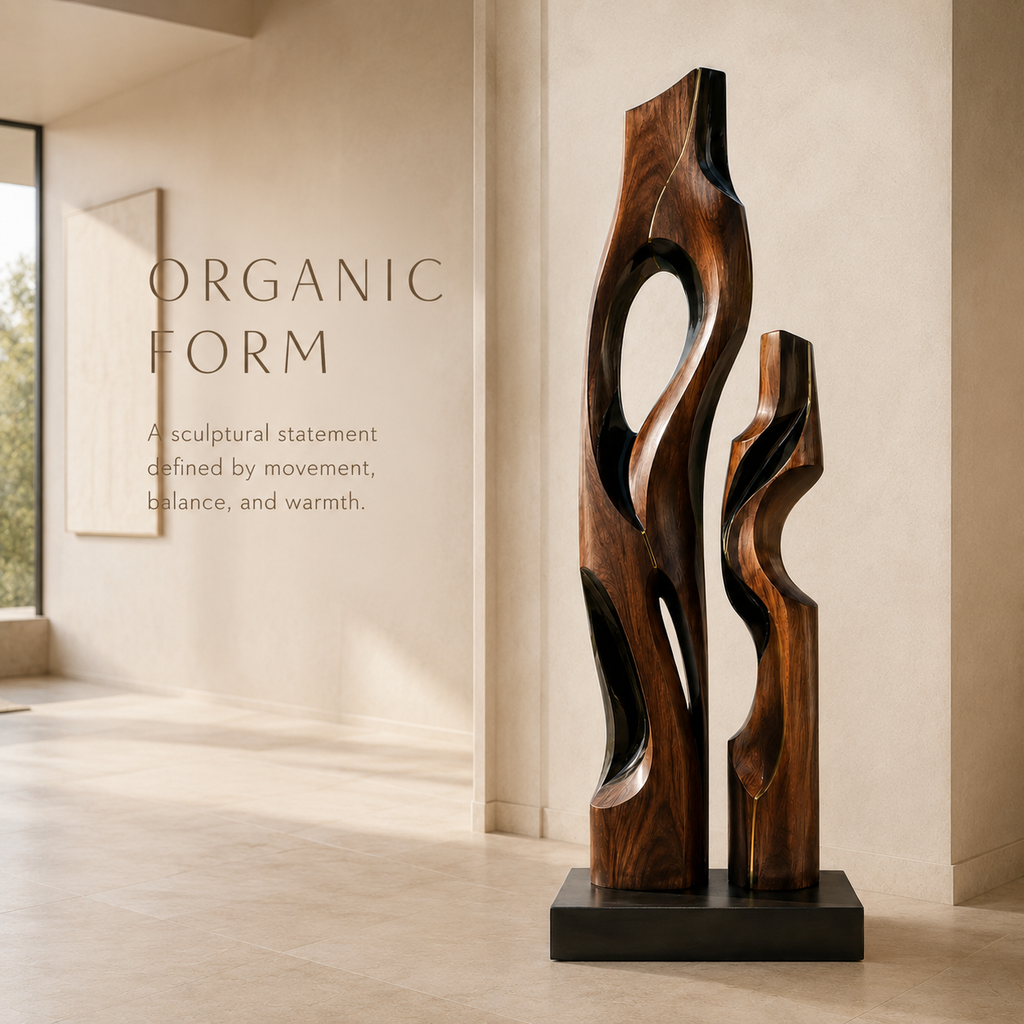 Veyra Modern Wood Sculpture - Design 018 - product image 03