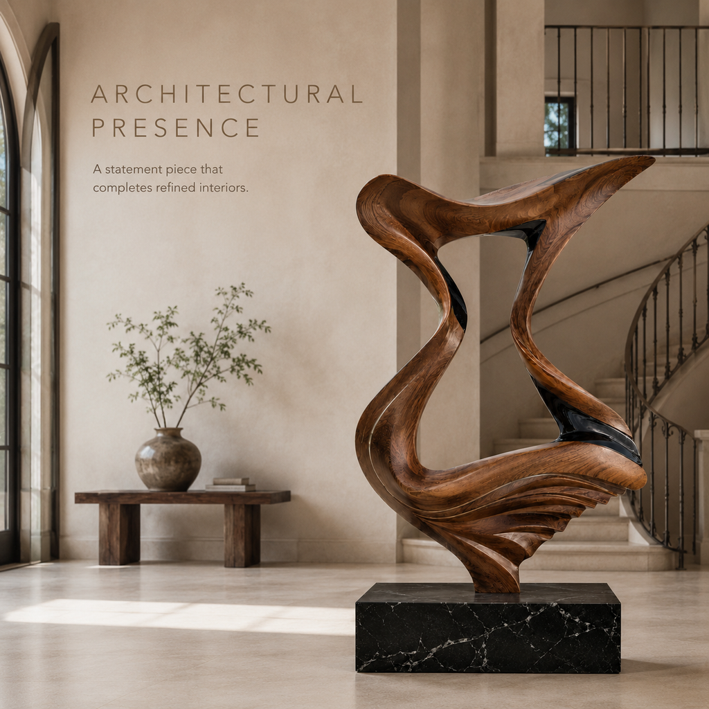 Liora Warm Abstract Sculpture - Design 020 - product image 07