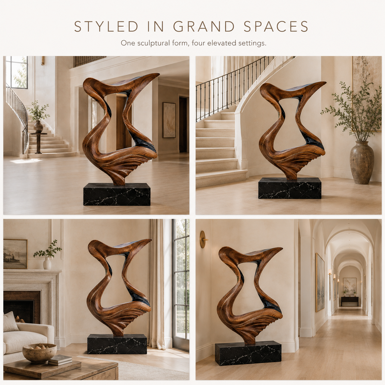 Liora Warm Abstract Sculpture - Design 020 - product image 10