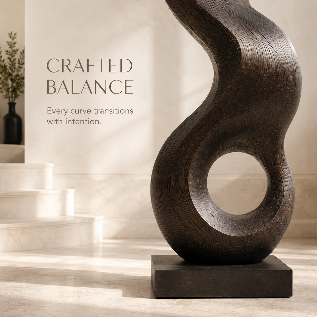 Rowan Hollow Form Sculpture - Design 021 - product image 06