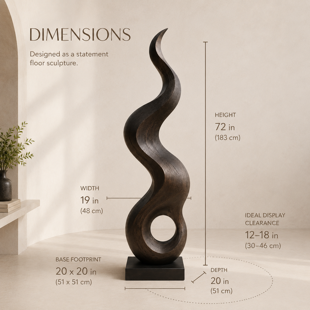 Rowan Hollow Form Sculpture - Design 021 - product image 08