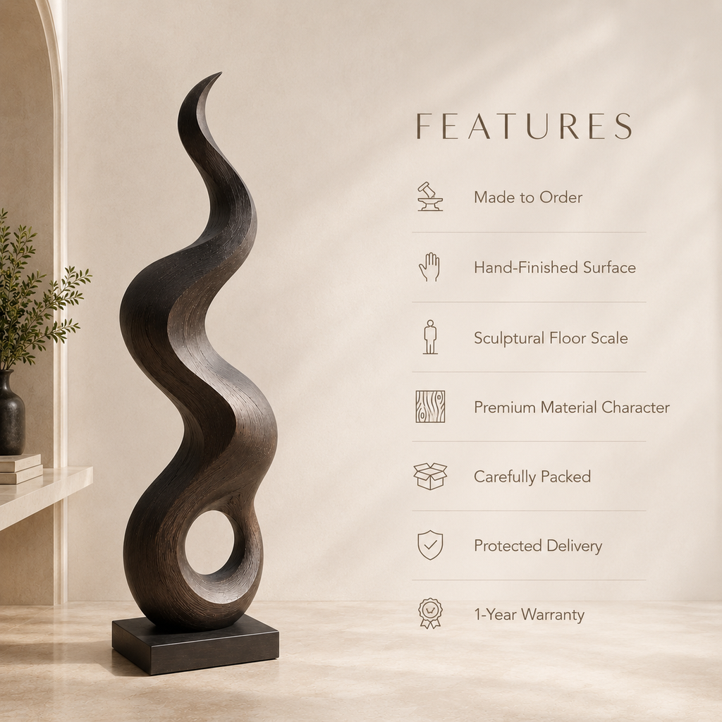 Rowan Hollow Form Sculpture - Design 021 - product image 09