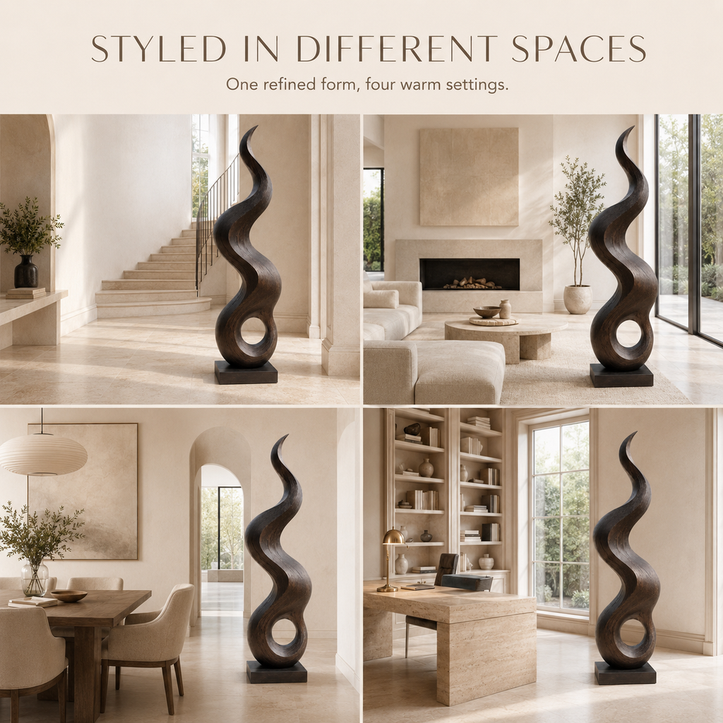 Rowan Hollow Form Sculpture - Design 021 - product image 11