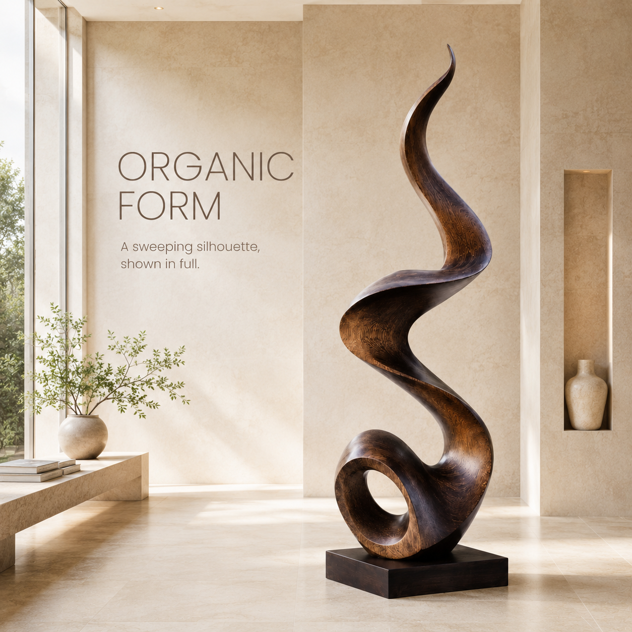 Brielle Sculptural Accent Object - Design 022 - product image 03