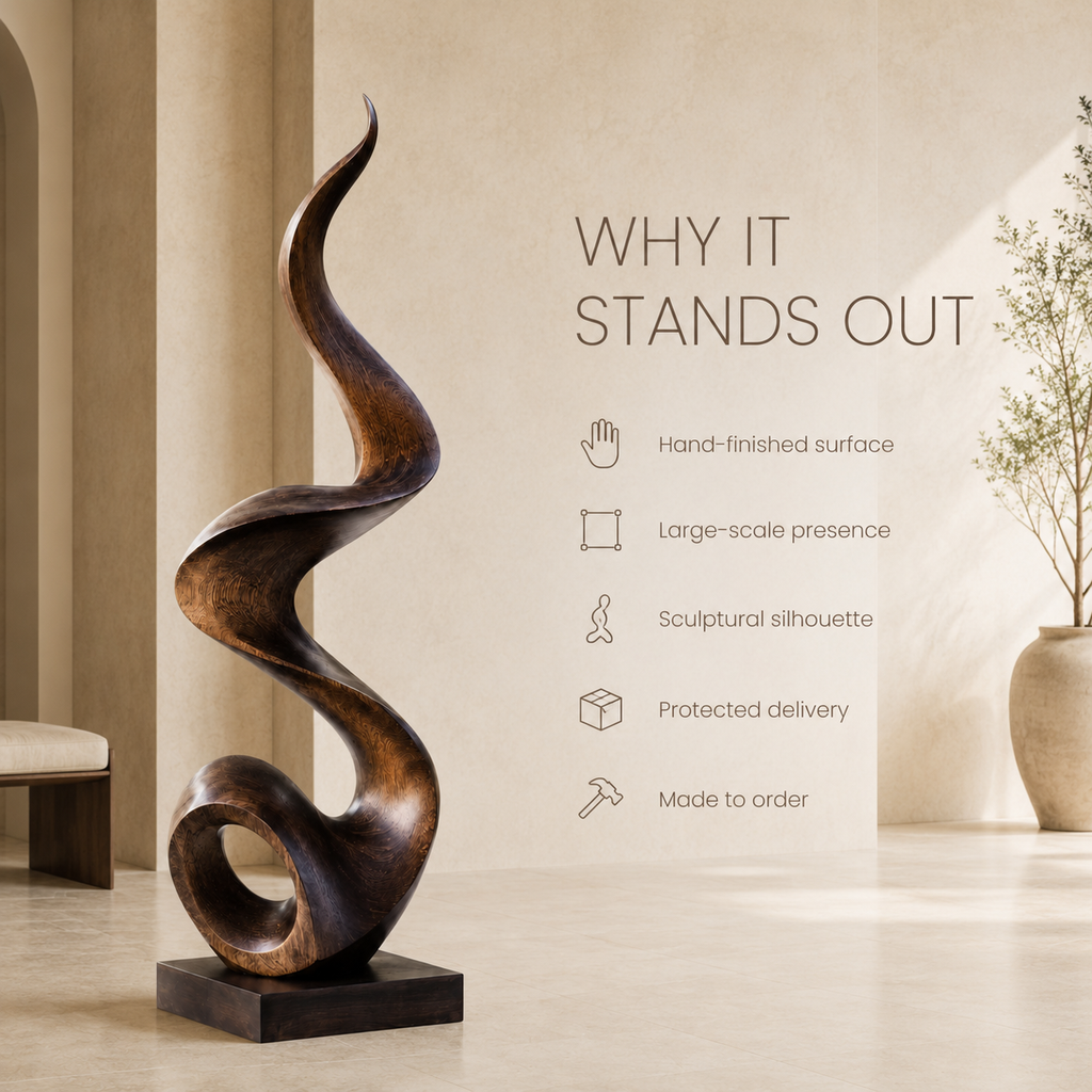 Brielle Sculptural Accent Object - Design 022 - product image 09