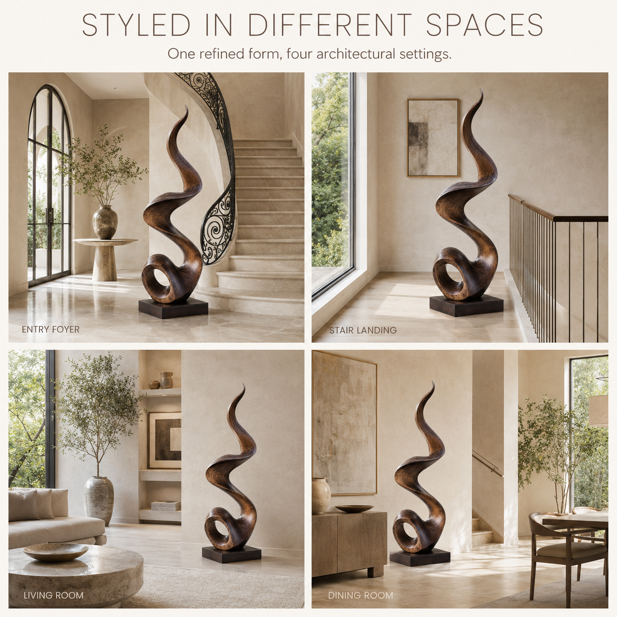 Brielle Sculptural Accent Object - Design 022 - product image 10