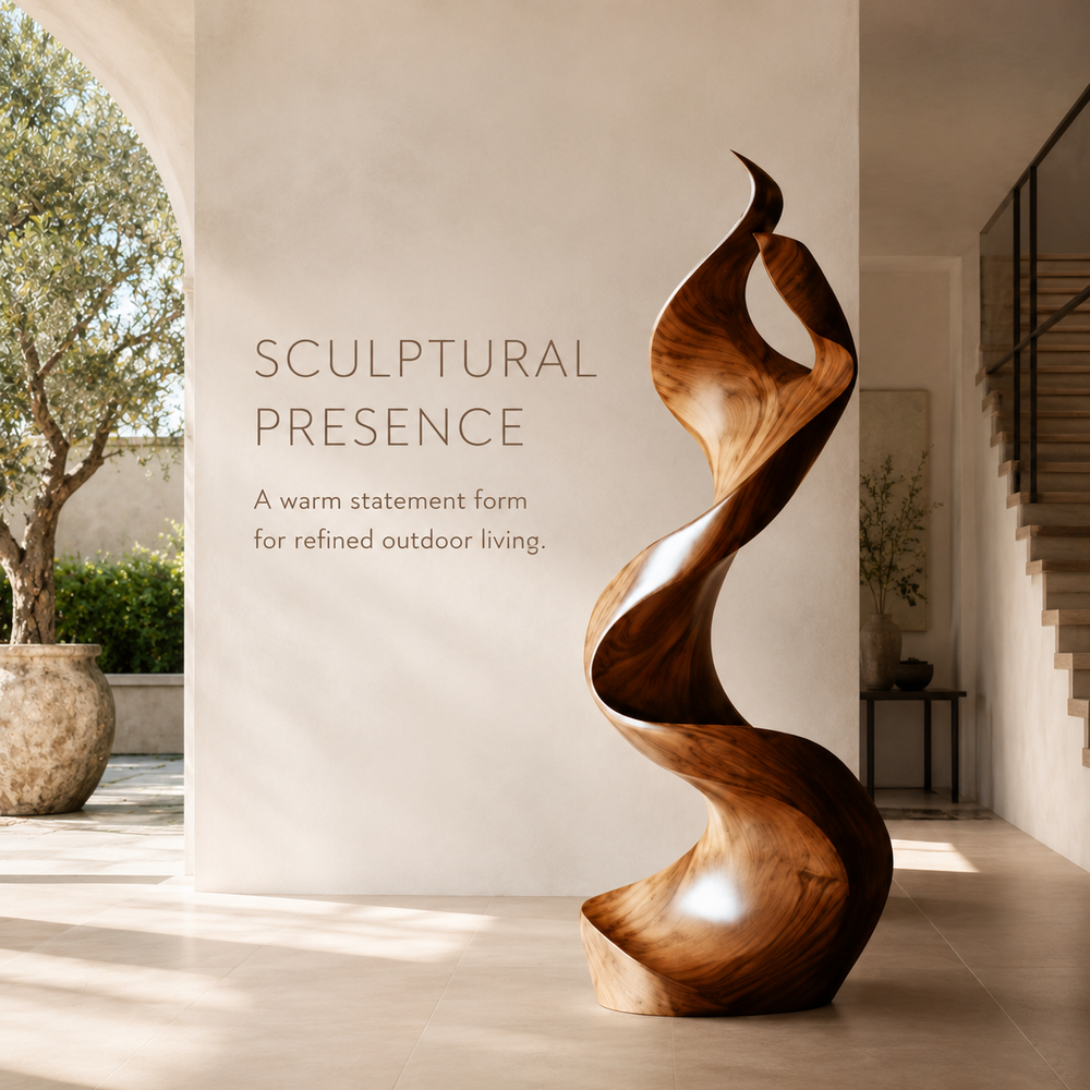 Rustic Mira Organic Table Sculpture - Design 025 - product image 02