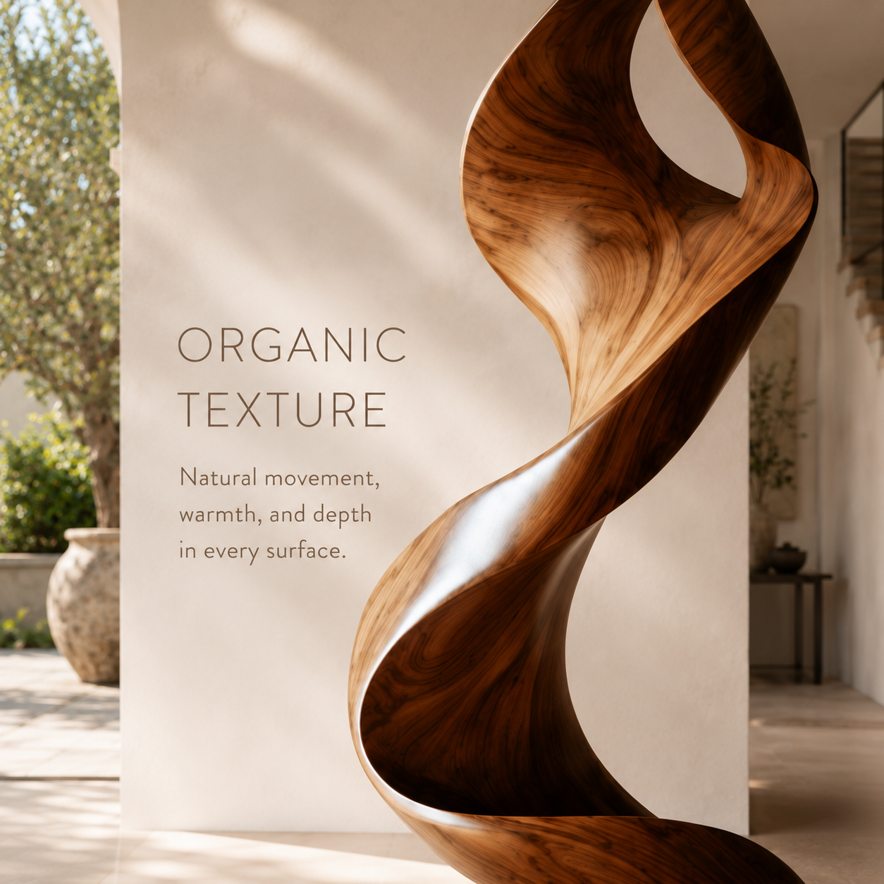 Rustic Mira Organic Table Sculpture - Design 025 - product image 05