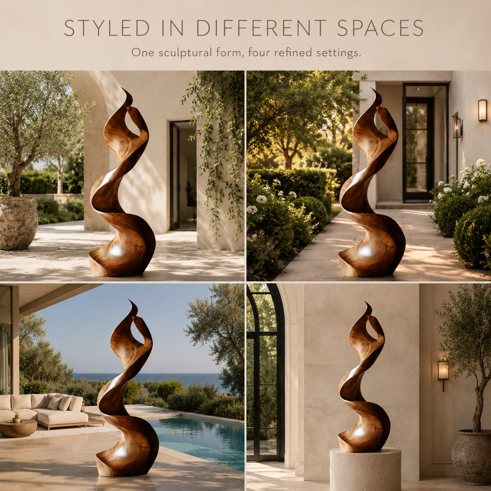 Rustic Mira Organic Table Sculpture - Design 025 - product image 10