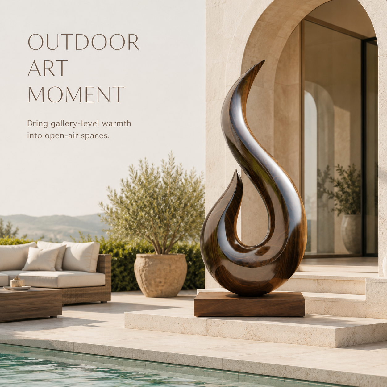 Rustic Calder Sculptural Decor Object - Design 026 - product image 06