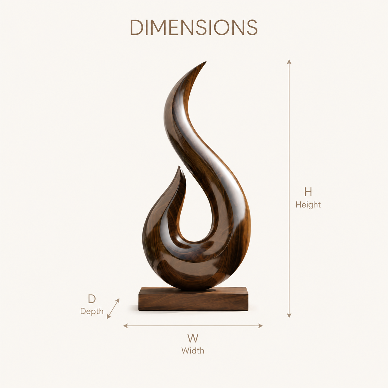 Rustic Calder Sculptural Decor Object - Design 026 - product image 07