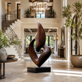 Rustic Soren Carved Abstract Sculpture - Design 027 - main view