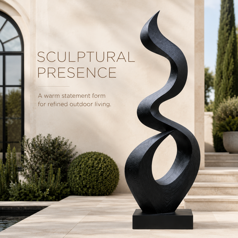 Rustic Elara Organic Form Sculpture - Design 028 - product image 02