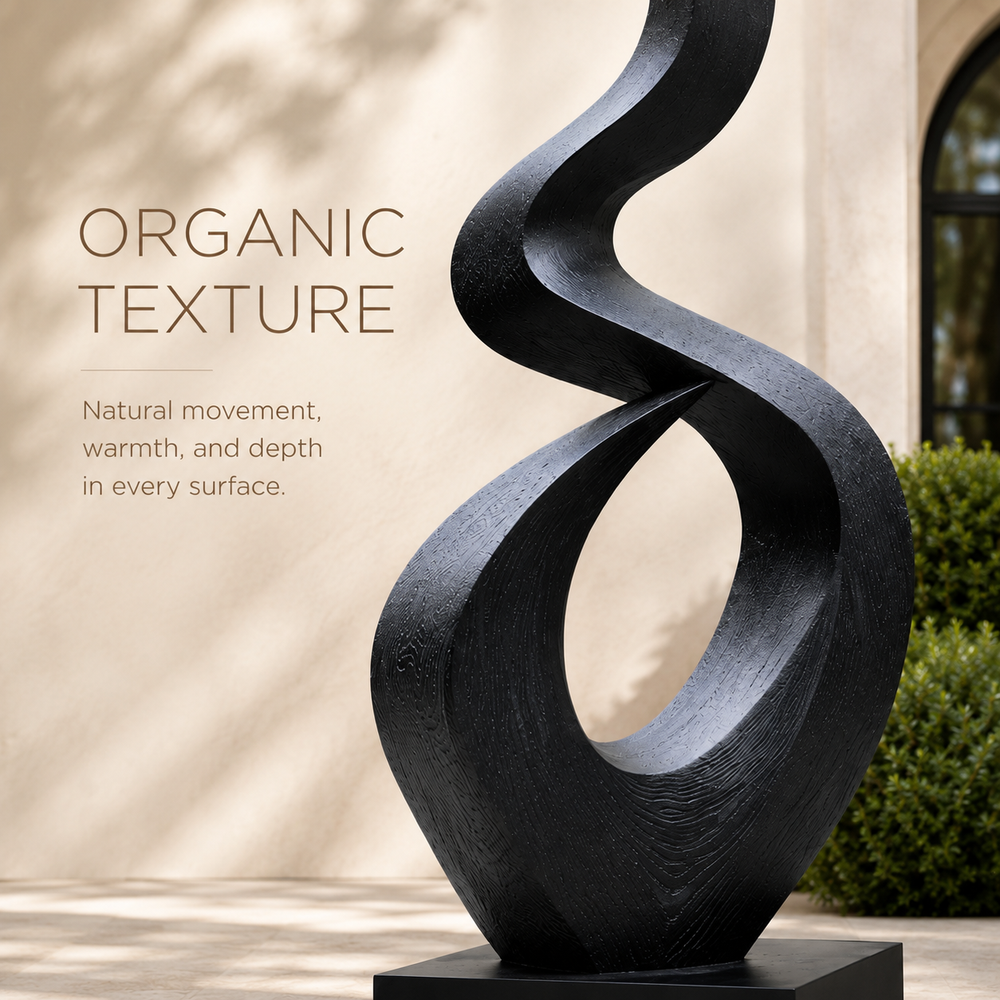 Rustic Elara Organic Form Sculpture - Design 028 - product image 05