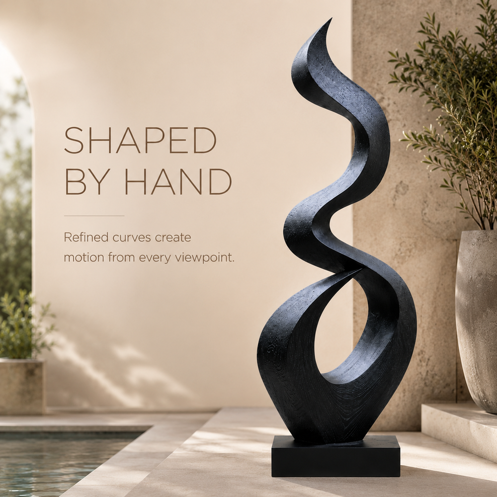 Rustic Elara Organic Form Sculpture - Design 028 - product image 06
