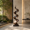 Rustic Nolan Gallery Shelf Sculpture - Design 030 - main view