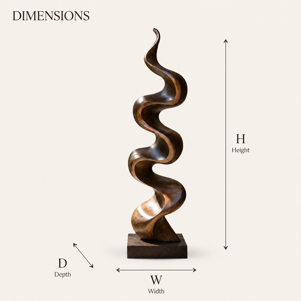 Rustic Nolan Gallery Shelf Sculpture - Design 030 - product image 08