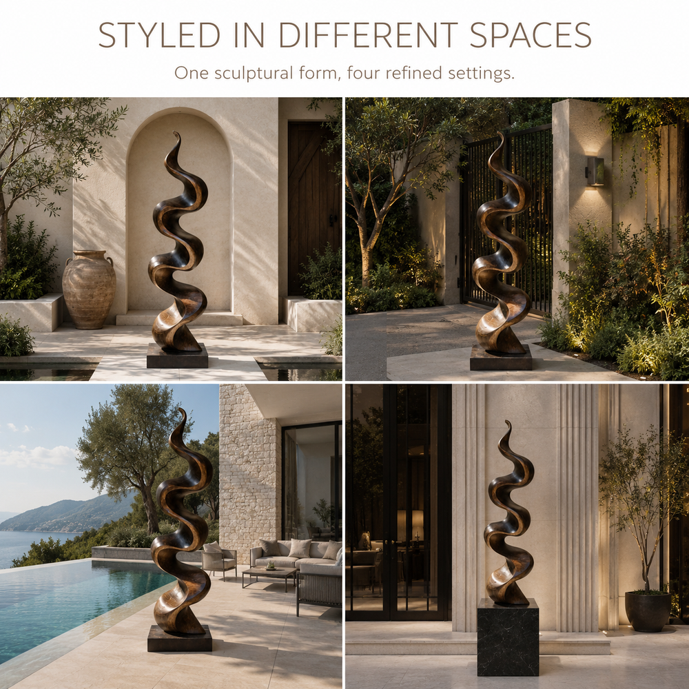 Rustic Nolan Gallery Shelf Sculpture - Design 030 - product image 10