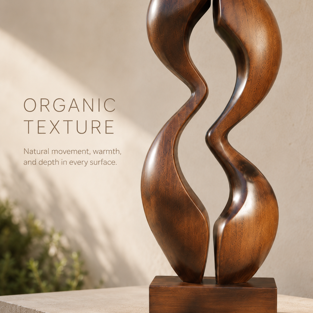 Rustic Rowan Hollow Form Sculpture - Design 032 - product image 05