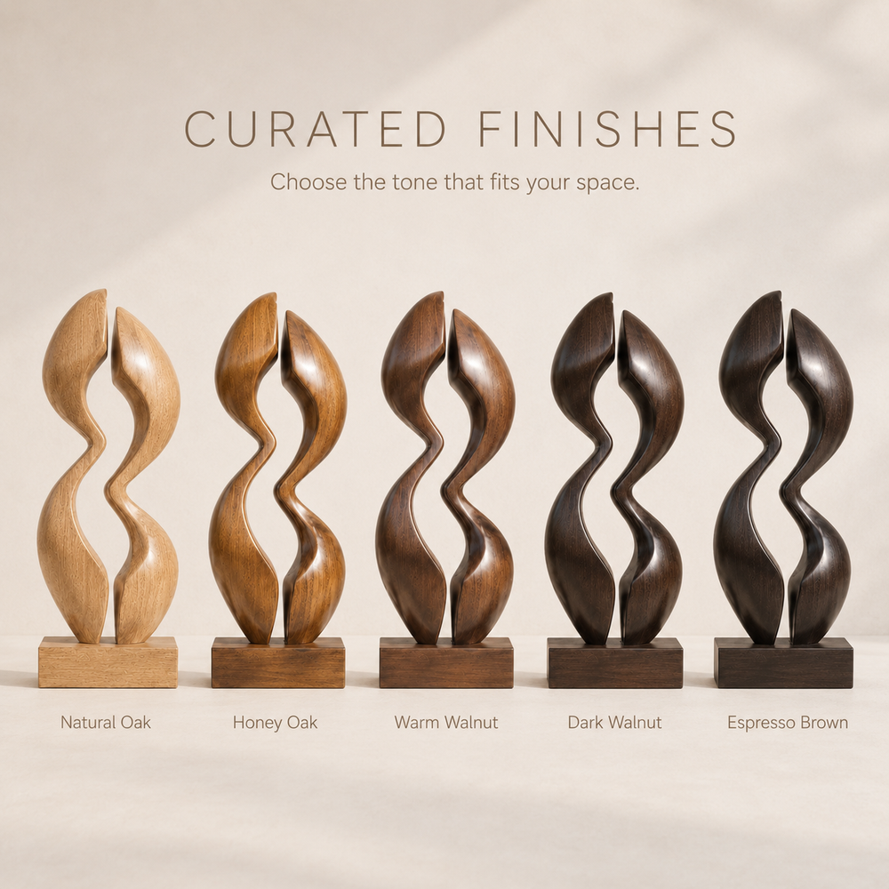 Rustic Rowan Hollow Form Sculpture - Design 032 - product image 11
