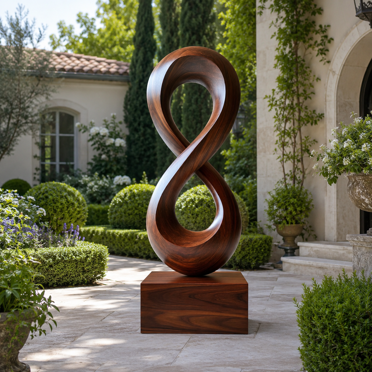 Rustic Brielle Sculptural Accent Object - Design 033 - main view
