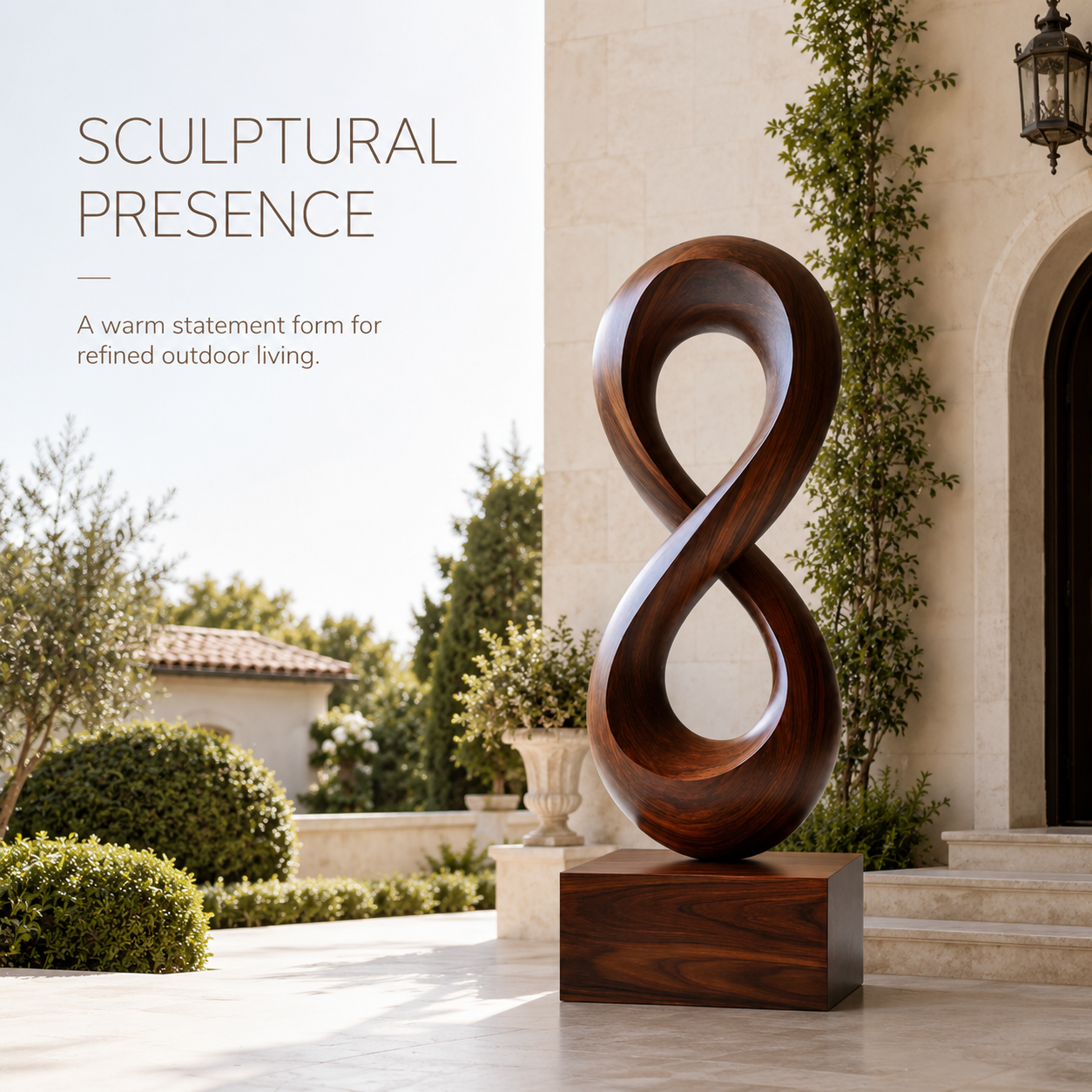 Rustic Brielle Sculptural Accent Object - Design 033 - product image 02