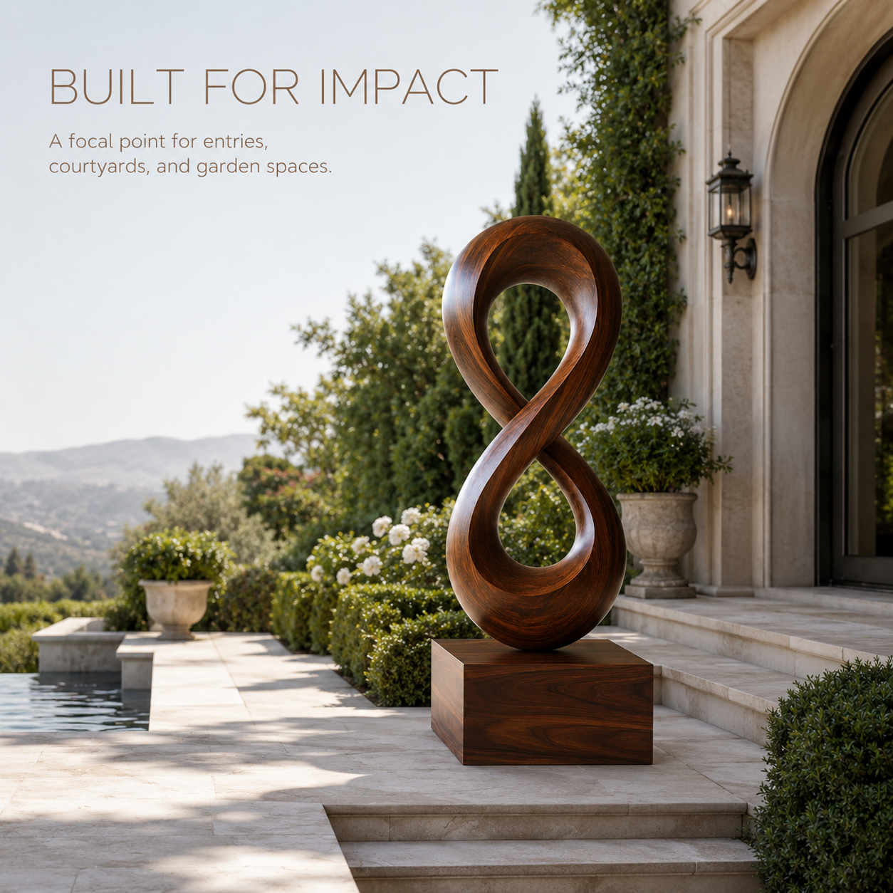 Rustic Brielle Sculptural Accent Object - Design 033 - product image 04