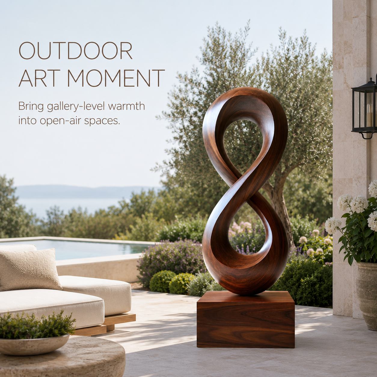 Rustic Brielle Sculptural Accent Object - Design 033 - product image 07