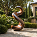 Rustic Arden Abstract Wood Sculpture - Design 034 - main view