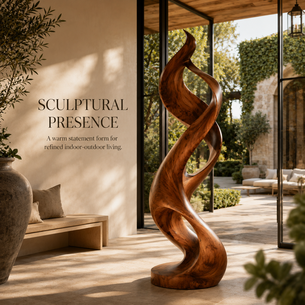 Rustic Mira Organic Table Sculpture - Design 035 - product image 02