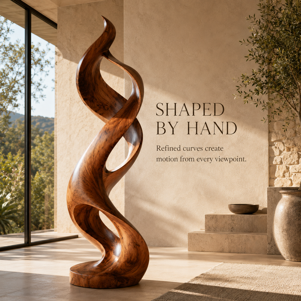 Rustic Mira Organic Table Sculpture - Design 035 - product image 06