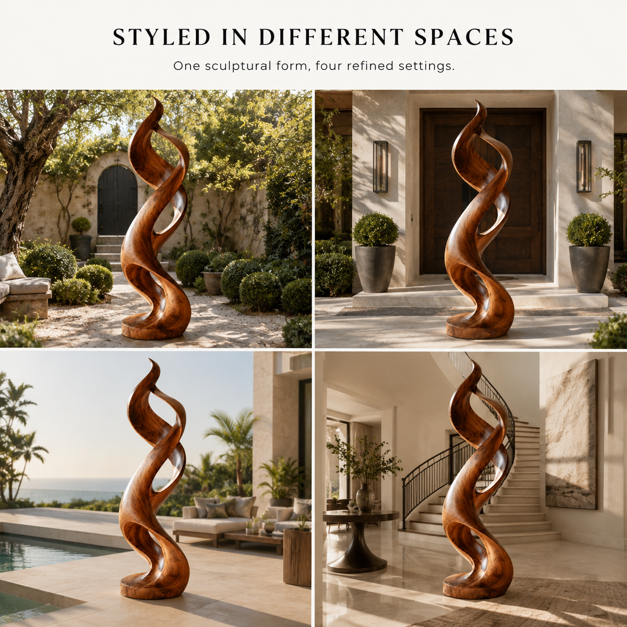 Rustic Mira Organic Table Sculpture - Design 035 - product image 10