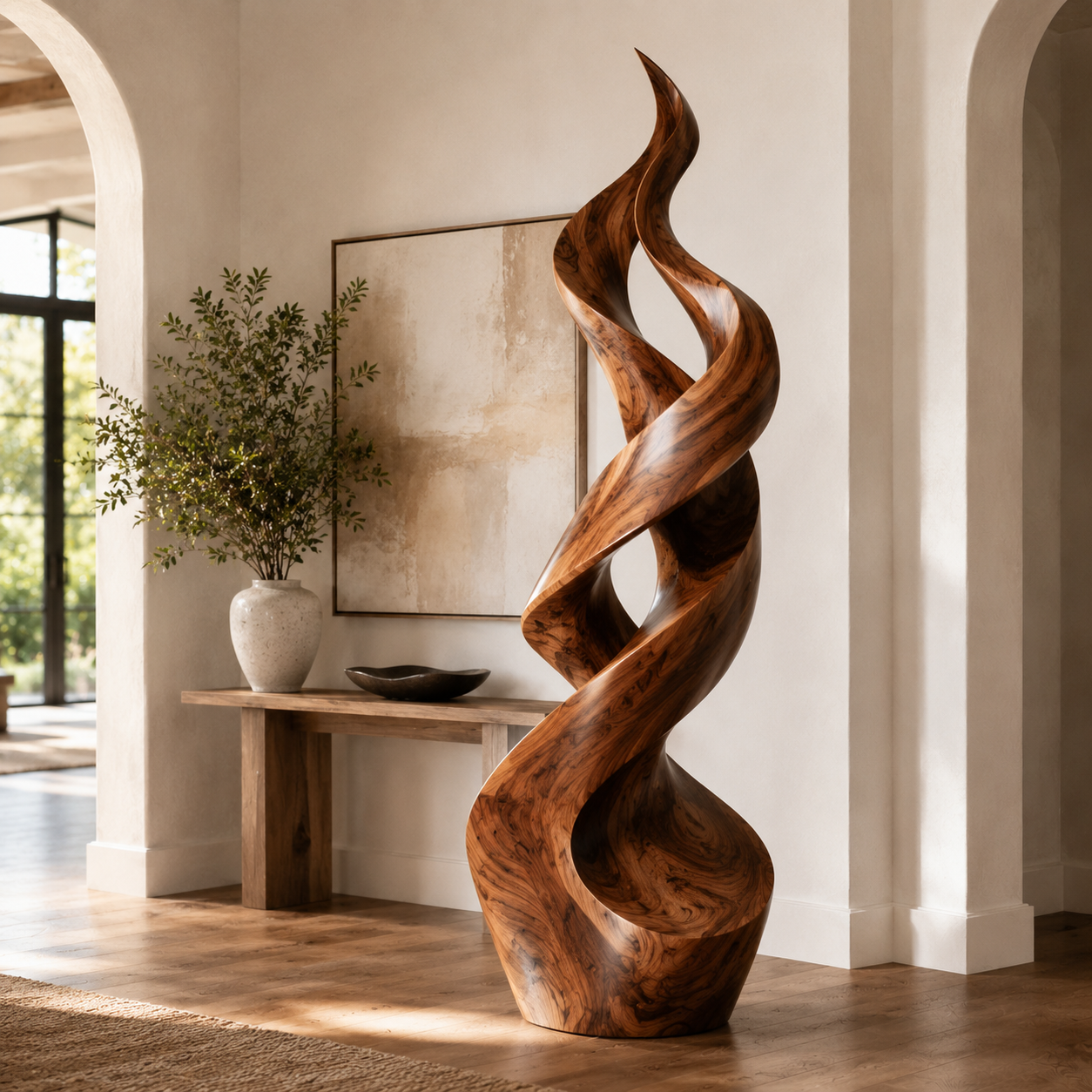 Rustic Calder Sculptural Decor Object - Design 036 - main view