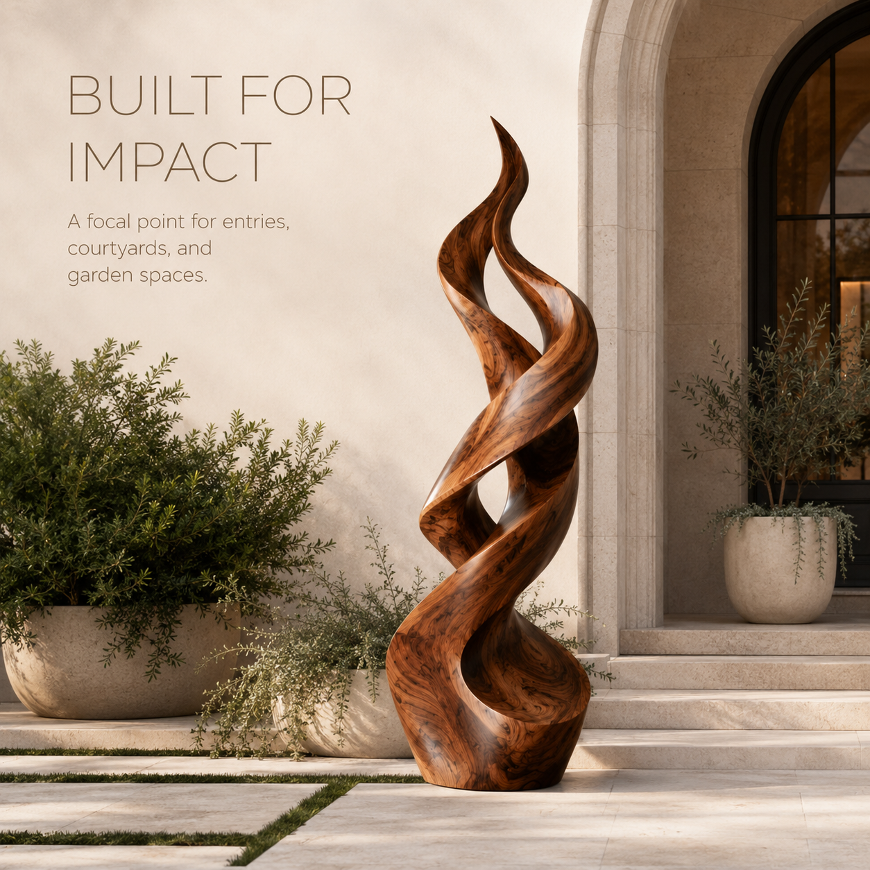 Rustic Calder Sculptural Decor Object - Design 036 - product image 03