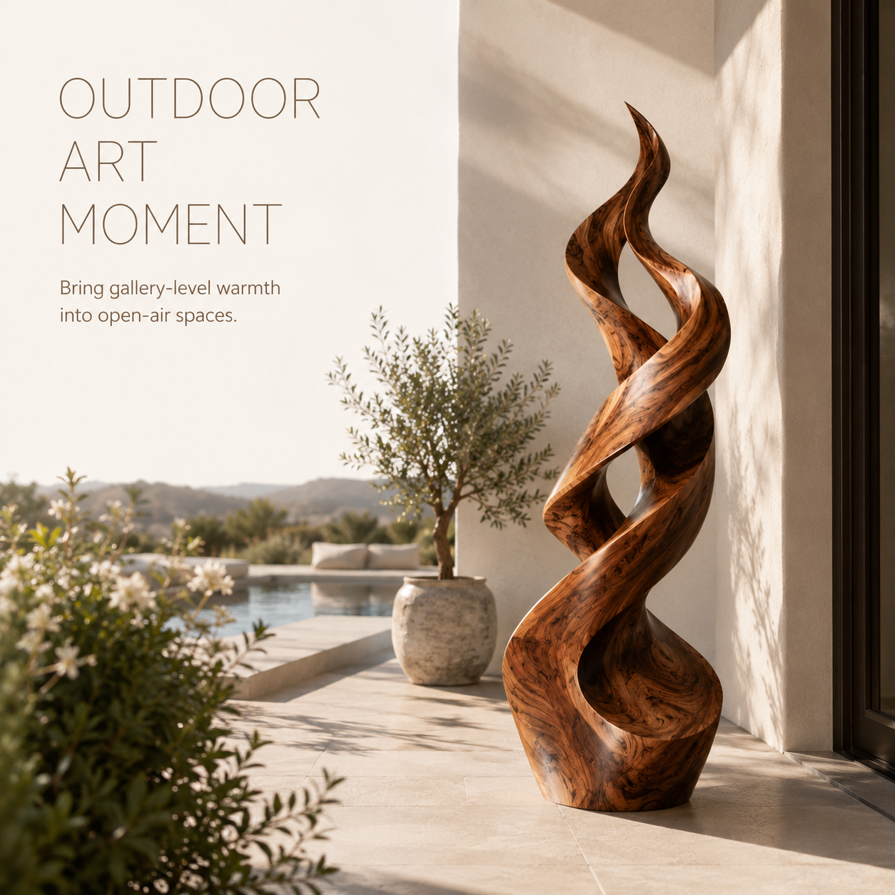 Rustic Calder Sculptural Decor Object - Design 036 - product image 06