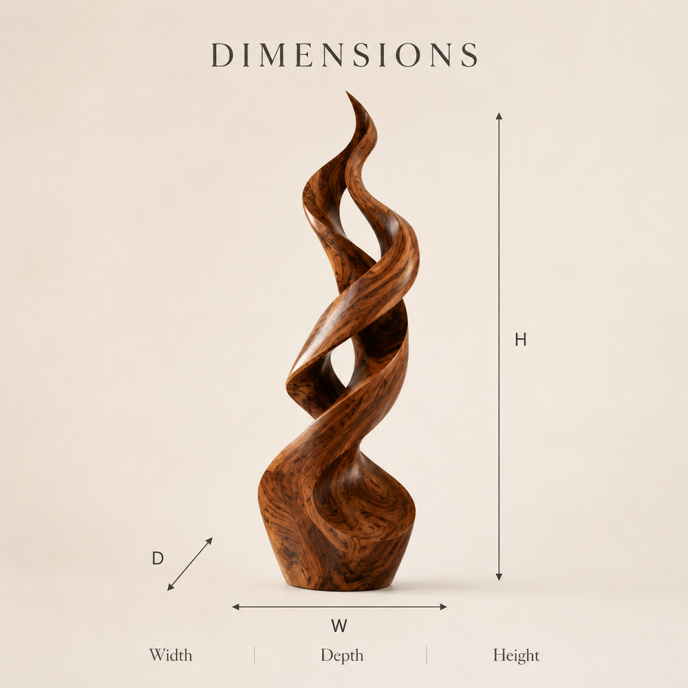 Rustic Calder Sculptural Decor Object - Design 036 - product image 07