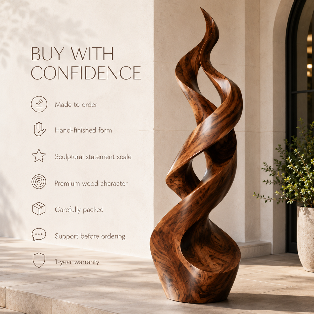 Rustic Calder Sculptural Decor Object - Design 036 - product image 08