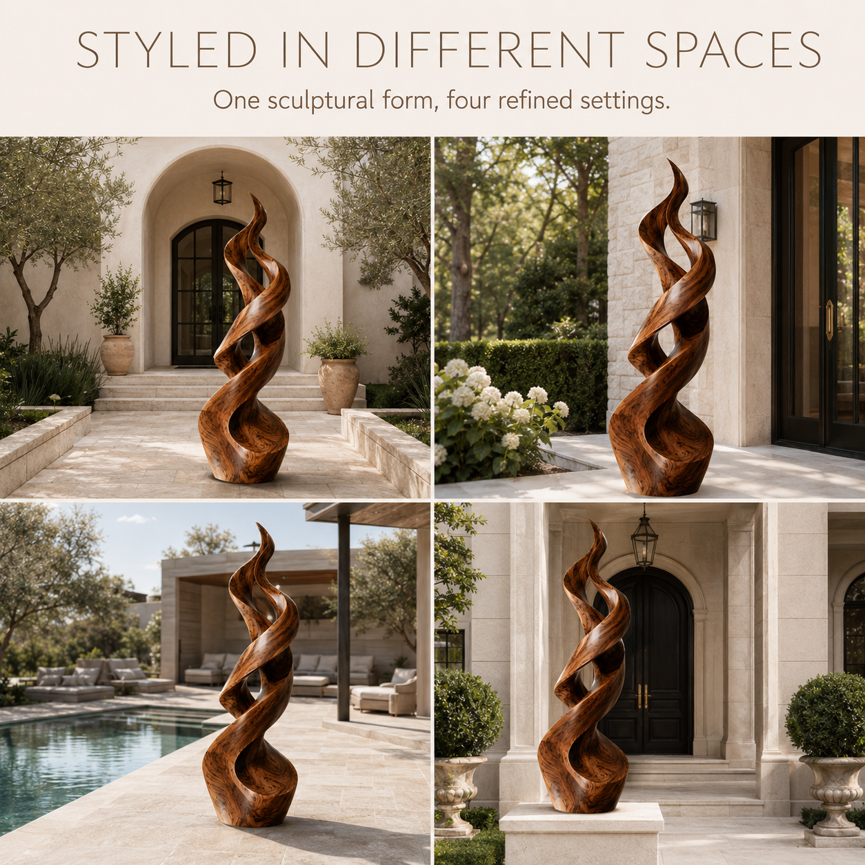 Rustic Calder Sculptural Decor Object - Design 036 - product image 09