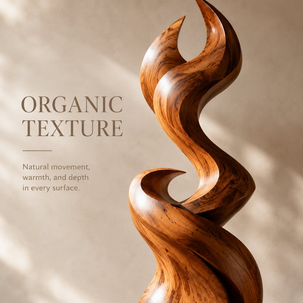 Rustic Elara Organic Form Sculpture - Design 038 - product image 03