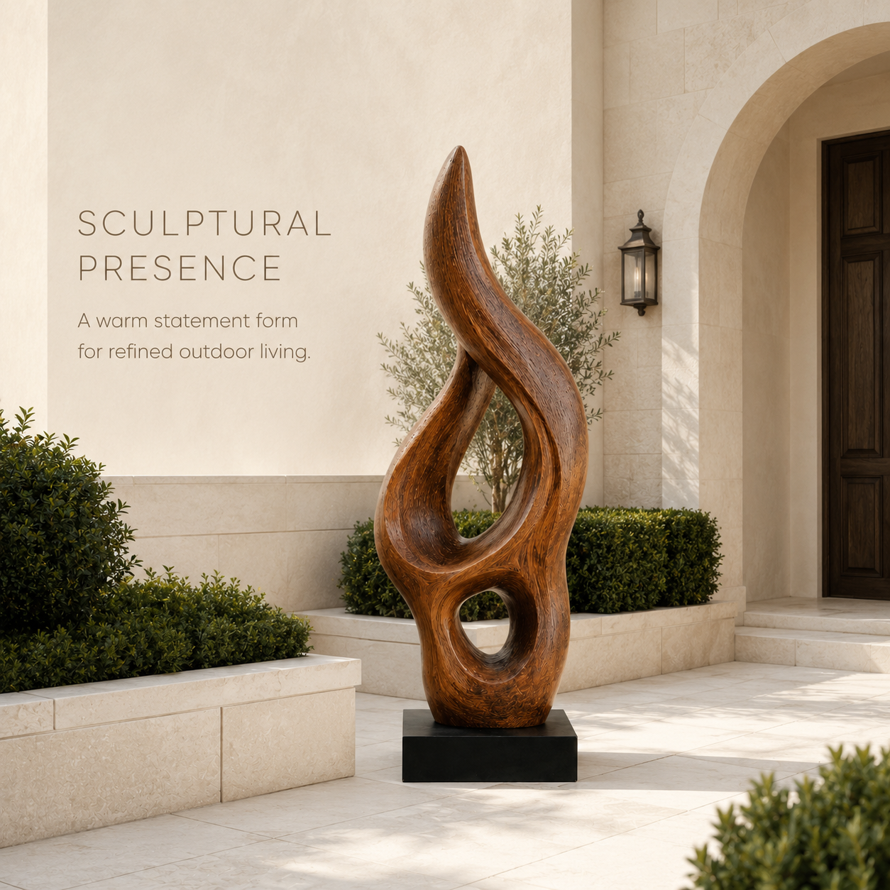 Rustic Nolan Gallery Shelf Sculpture - Design 040 - product image 02